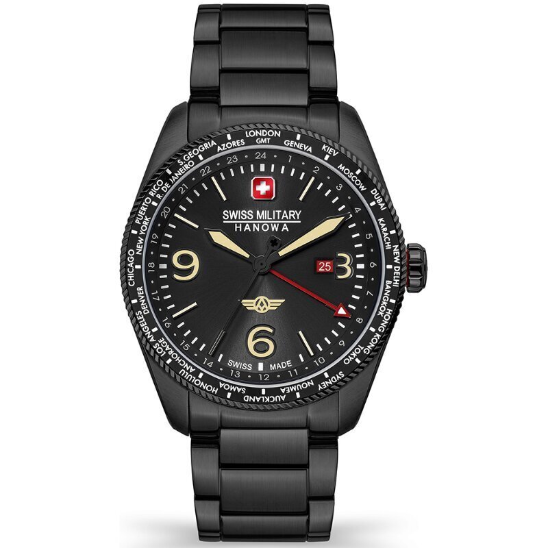 Swiss Military City Hawk SMWGH2100904 SMWGH2100930 цена и информация | Meeste käekellad | kaup24.ee