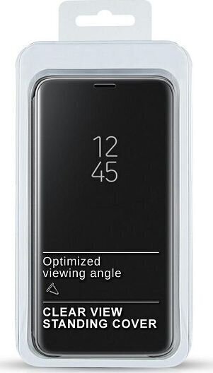 Etui Clear View Samsung S21+ black цена и информация | Telefoni kaaned, ümbrised | kaup24.ee