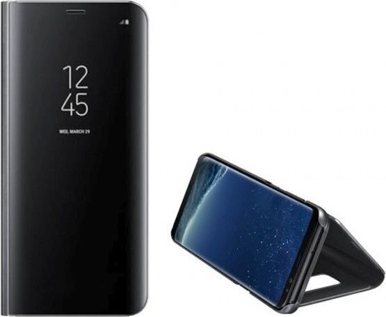 Etui Clear View Samsung S21+ black hind ja info | Telefoni kaaned, ümbrised | kaup24.ee