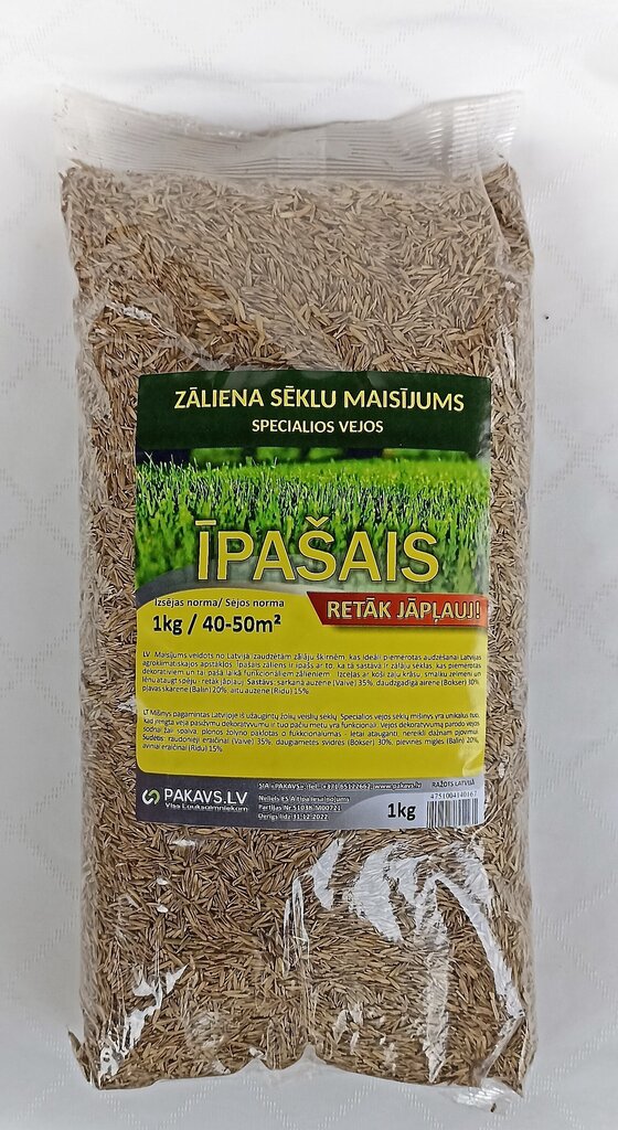 Muruseemnesegu Special, 1 kg hind ja info | Murusegud | kaup24.ee