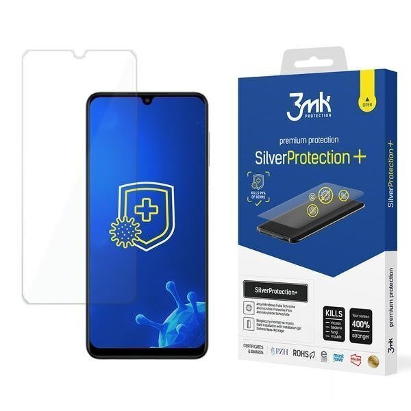 Kaitsekile 3MK Silver Protect +, sobib Samsung A225 A22 4G цена и информация | Ekraani kaitsekiled | kaup24.ee