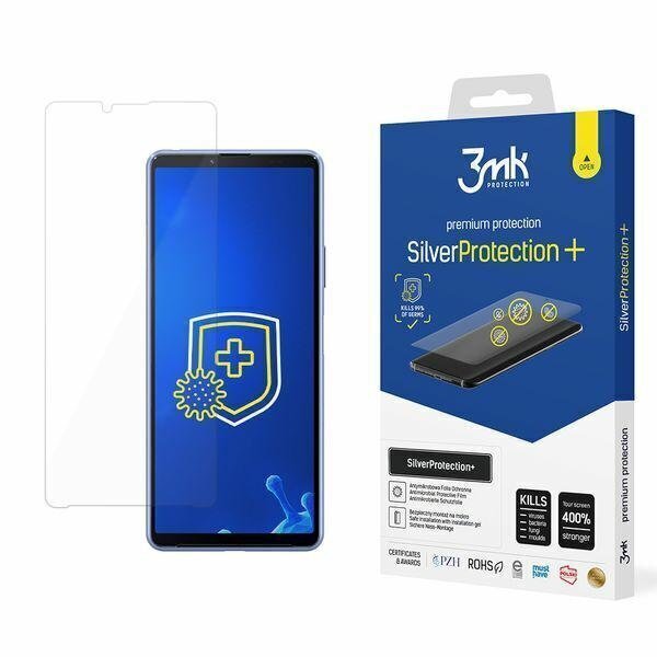 Kaitsekile 3MK Silver Protect +, sobib Sony Xperia 10 III 5G цена и информация | Ekraani kaitsekiled | kaup24.ee