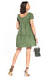 Puuvillane kleit Tessita T337, roheline hind ja info | Kleidid | kaup24.ee