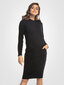 Puuvillane kapuutsiga kleit Tessita T357, must цена и информация | Kleidid | kaup24.ee