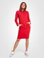 Puuvillane kapuutsiga kleit Tessita T357, punane цена и информация | Kleidid | kaup24.ee