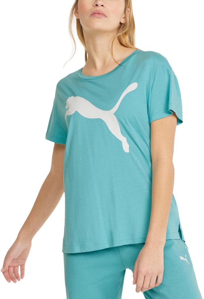 Puma T-Särgid Rtg Logo Tee Porcelain Mint 586454 61 586454 61/S цена и информация | Naiste T-särgid, topid | kaup24.ee