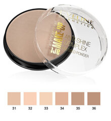 Kompaktpuuder Eveline Art Make-Up Anti-Shine Complex 14 g, 32 Natural hind ja info | Jumestuskreemid, puudrid | kaup24.ee