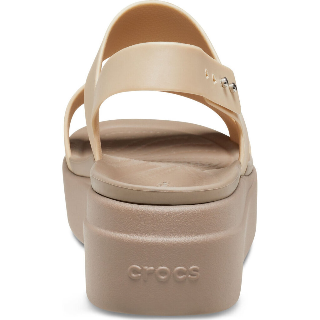 Crocs™ Brooklyn Metallic Low Wedge Women's 167527 hind ja info | Naiste sandaalid | kaup24.ee