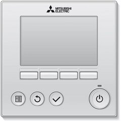 Konditsioneeri termostaat taimeriga Mitsubishi Electric PAR32MAA hind ja info | Mitsubishi electric Sanitaartehnika, remont, küte | kaup24.ee