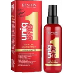 Восстанавливающая маска для волос без ополаскивателя Revlon Uniq One 10-в-1 (150 мл) цена и информация | Средства для укрепления волос | kaup24.ee