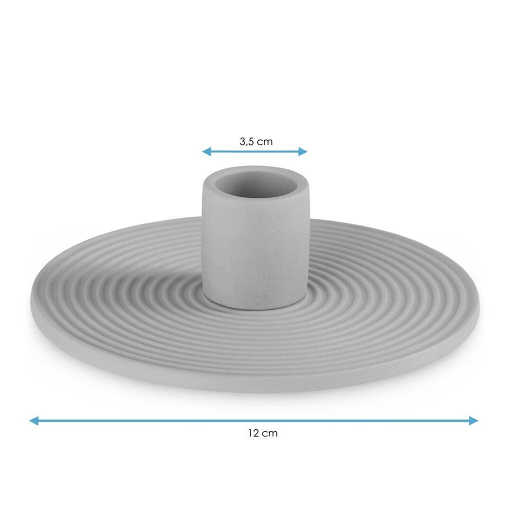 Küünlajalg AmeliaHome 12x3,5 cm цена и информация | Küünlad, küünlajalad | kaup24.ee