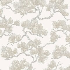 Dutch Wallcoverings tapeet, männipuu, valge цена и информация | Обои | kaup24.ee