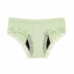 Naiste menstruatsioonipüksid Platanomelón Kiwitas Doble Blonde, roheline hind ja info | Naiste aluspüksid | kaup24.ee