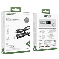 Кабель Acefast MFI USB Type C - Lightning, 1,8 м цена и информация | Borofone 43757-uniw | kaup24.ee