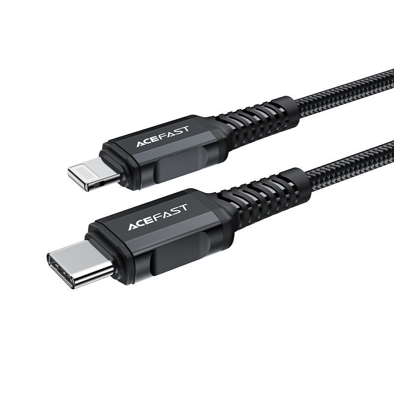 Acefast cable MFI USB Type C - Lightning, 1,8 m цена и информация | Mobiiltelefonide kaablid | kaup24.ee