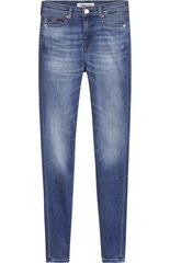 Женские джинсы Tommy Hilfiger NORA MR SKNY BF1252 DENIM DW0DW12404 1BK 45107 цена и информация | Женские тканевые брюки с поясом, синие | kaup24.ee