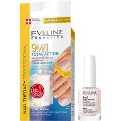 Eveline Cosmetics Nail Therapy küünegeel 9in1 jalgadele 12 ml цена и информация | Лаки для ногтей, укрепители для ногтей | kaup24.ee