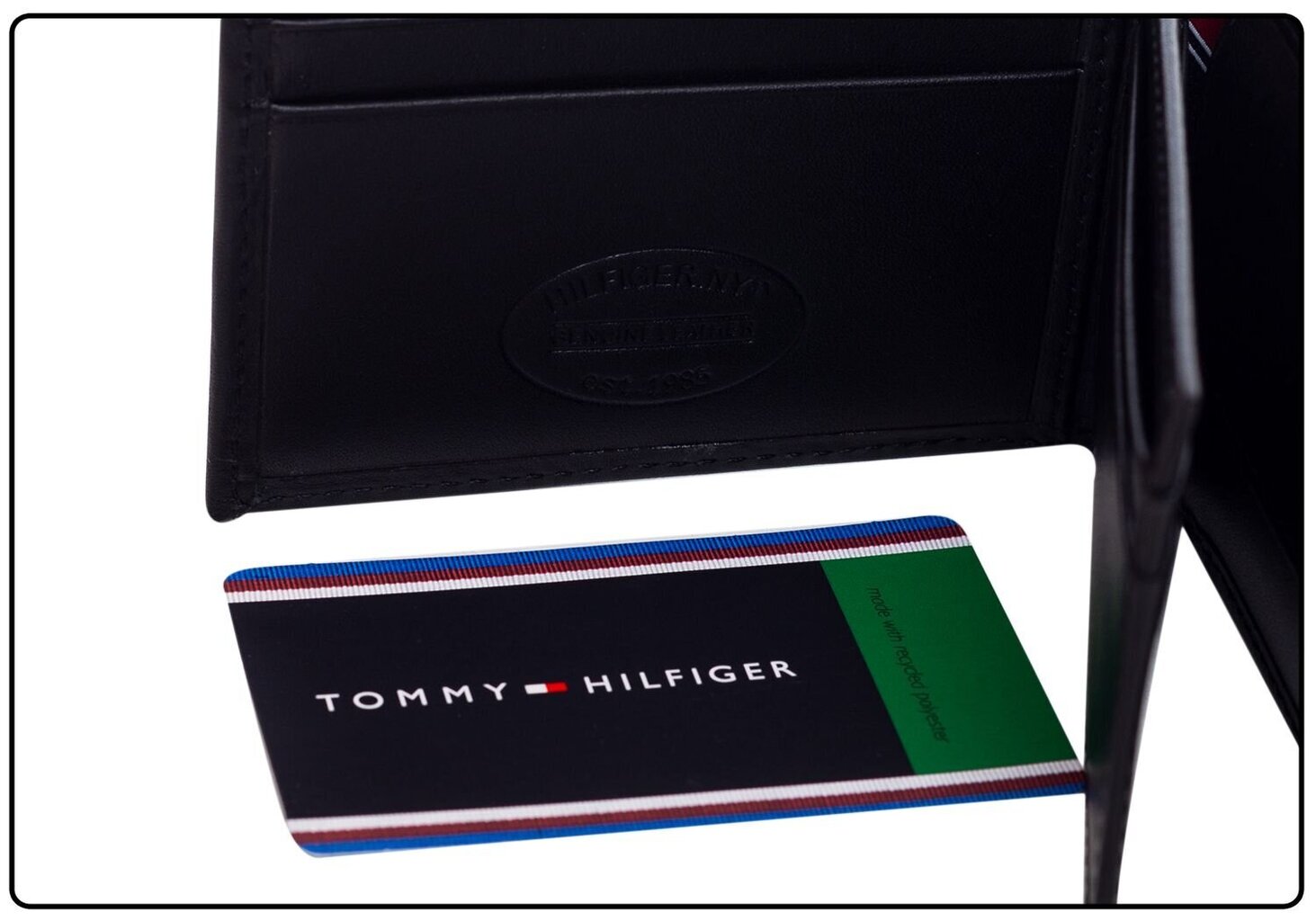 Meeste rahakott Tommy Hilfiger ETON MINI FLAP BLACK AM0AM00671 002 35706 цена и информация | Meeste rahakotid | kaup24.ee