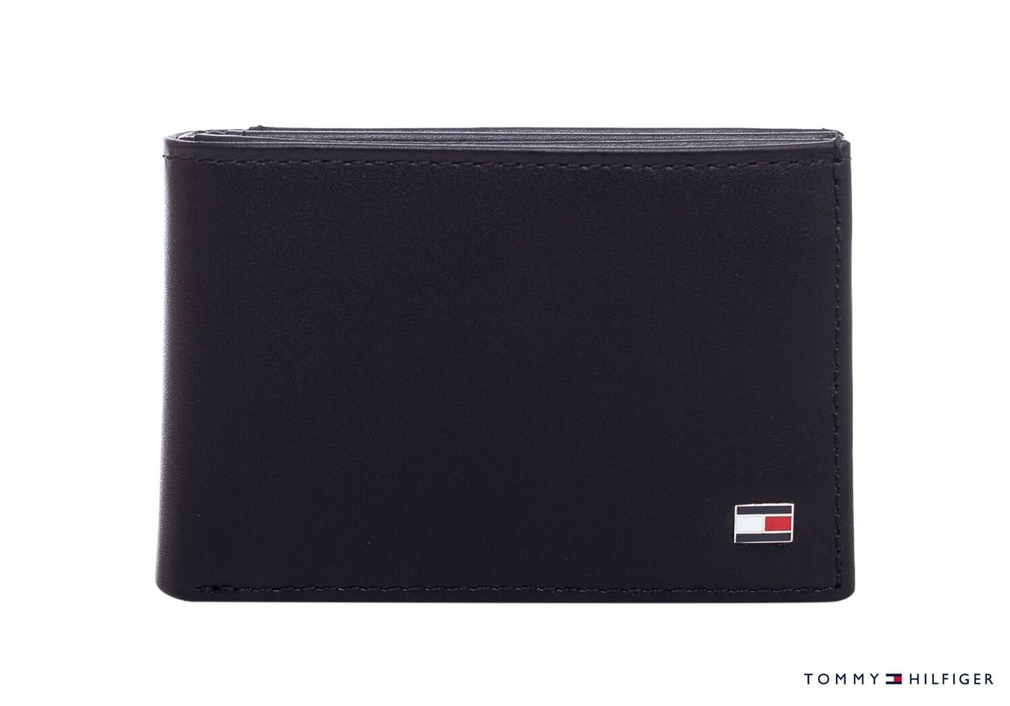 Meeste rahakott Tommy Hilfiger ETON MINI FLAP BLACK AM0AM00671 002 35706 hind ja info | Meeste rahakotid | kaup24.ee