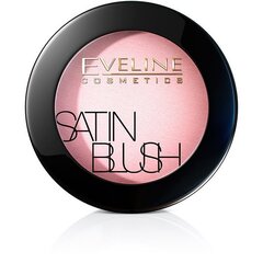 Põsepuna Eveline Cosmetics Satin Blush nr. 1 Soft Pink 6 g цена и информация | Бронзеры (бронзаторы), румяна | kaup24.ee