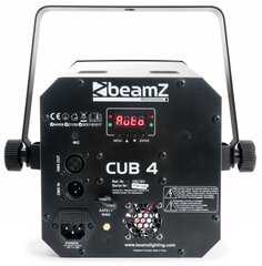 BeamZ Дерби  Cub4 II LED Quad с лунным цветком цена и информация | Праздничные декорации | kaup24.ee