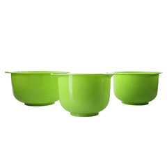 Чаша 3 шт, зелёная цена и информация | Посуда, тарелки, обеденные сервизы | kaup24.ee