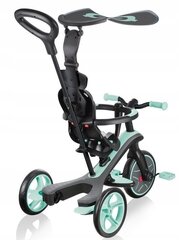 Kolmerattaline jalgratas Globber Trike Explorer 4in1, piparmündivärvi цена и информация | Трехколесные велосипеды | kaup24.ee