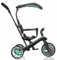 Kolmerattaline jalgratas Globber Trike Explorer 4in1, piparmündivärvi цена и информация | Трехколесные велосипеды | kaup24.ee