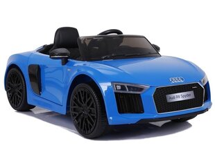 Одноместный электромобиль для детей Big Audi R8 JJ2198, синий цена и информация | Электромобили для детей | kaup24.ee