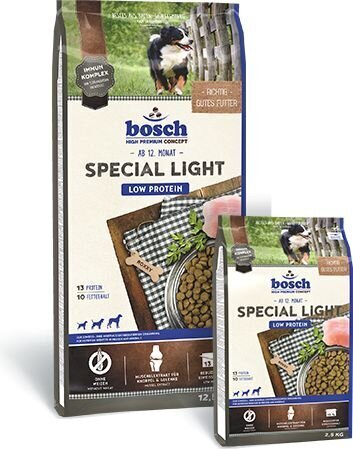 Kuivtoit koertele Bosch Light, 12,5 kg hind ja info | Kuivtoit koertele | kaup24.ee