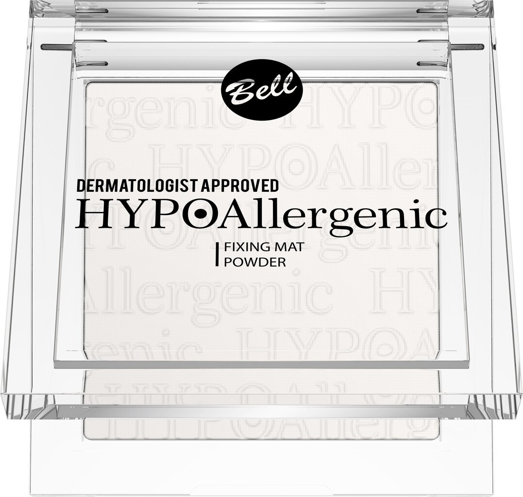 Bell HypoAllergenic Fixing Mat Powder puuder 9 g, toon nr. 01 цена и информация | Jumestuskreemid, puudrid | kaup24.ee