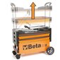 Kokkupandav tööriistakäru Beta Tools C27S-O, oranž, teras hind ja info | Tööriistakastid, tööriistahoidjad | kaup24.ee