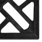 vidaXL päikesevarju alus, must, 44 x 44 x 31 cm, malm hind ja info | Päikesevarjud, markiisid ja alused | kaup24.ee