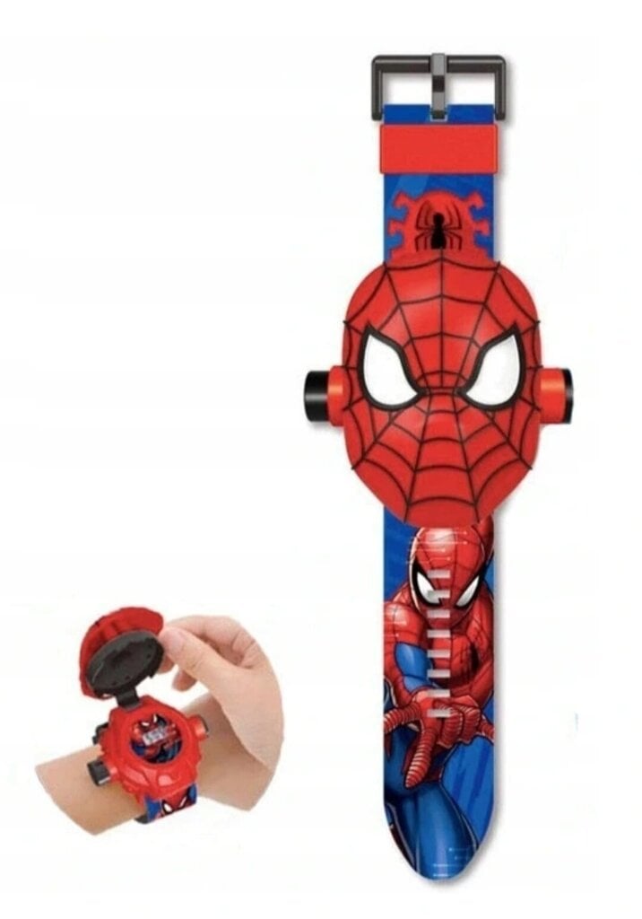 3D kell Spiderman projektoriga hind ja info | Laste aksessuaarid | kaup24.ee