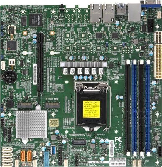 SuperMicro MBD-X11SCM-F-O hind ja info | Emaplaadid | kaup24.ee