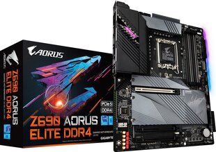 Gigabyte Z690 Aorus Elite DDR4 hind ja info | Emaplaadid | kaup24.ee