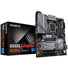 Mainboard|GIGABYTE|Intel B660|LGA1700|ATX|Memory DDR4|Memory slots 4|2xPCI-Express 3.0 1x|1xPCI-Express 4.0 16x|3xM.2|1xHDMI|1xDisplayPort|2xAudio-In| hind ja info | Emaplaadid | kaup24.ee