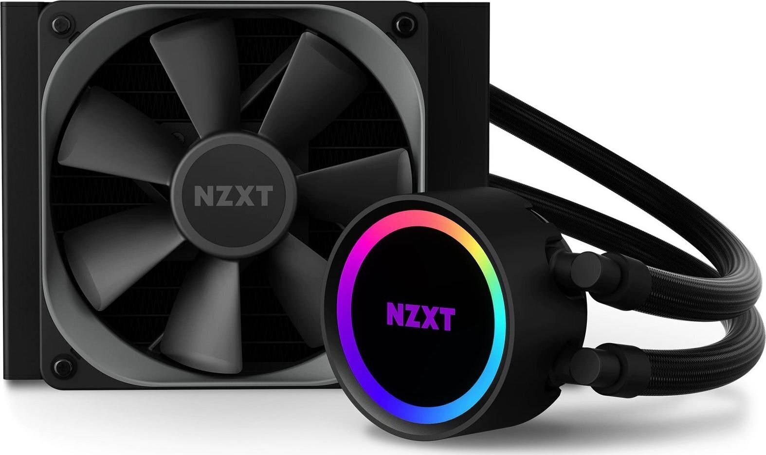 CPU COOLER MULTI SOCKET/KRAKEN 120 RGB RL-KR120B1 NZXT hind ja info | Vesijahutused - komplektid | kaup24.ee