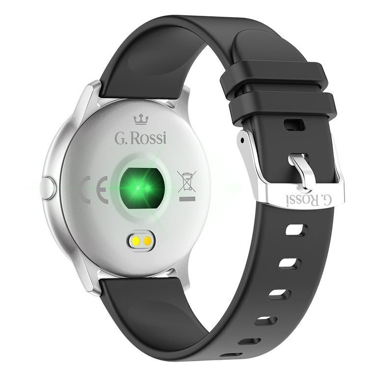 G. Rossi SW010 Silver/Black hind ja info | Nutikellad (smartwatch) | kaup24.ee