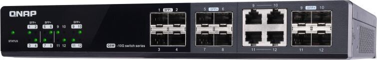 Qnap QSW-M1204-4C цена и информация | Lülitid (Switch) | kaup24.ee