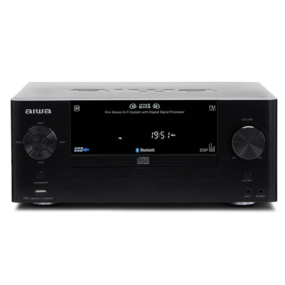 Aiwa MSBTU-500 black hind ja info | Muusikakeskused | kaup24.ee