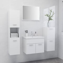 Vannitoa mööbli komplekt, valge hind ja info | Vannitoa komplektid | kaup24.ee