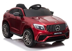 Одноместный детский электромобиль Mercedes QLS-5688 4x4, лакированный красный цена и информация | Электромобили для детей | kaup24.ee