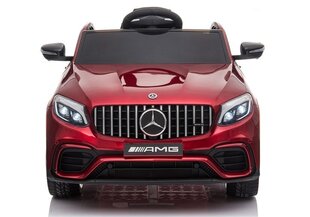 Одноместный детский электромобиль Mercedes QLS-5688 4x4, лакированный красный цена и информация | Электромобили для детей | kaup24.ee