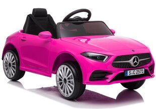 Ühekohaline laste elektriauto Mercedes CLS 350, roosa hind ja info | Laste elektriautod | kaup24.ee