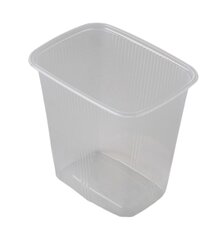 Salatikarp kaaneta PP 500ml, läbipaistev, 100tk. (0,75kg) цена и информация | Посуда для хранения еды | kaup24.ee
