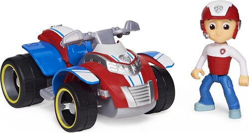 Paw Patrol Ryder Rescue ATV - автомобиль с коллекционной фигуркой Райдера цена и информация | Игрушки для мальчиков | kaup24.ee