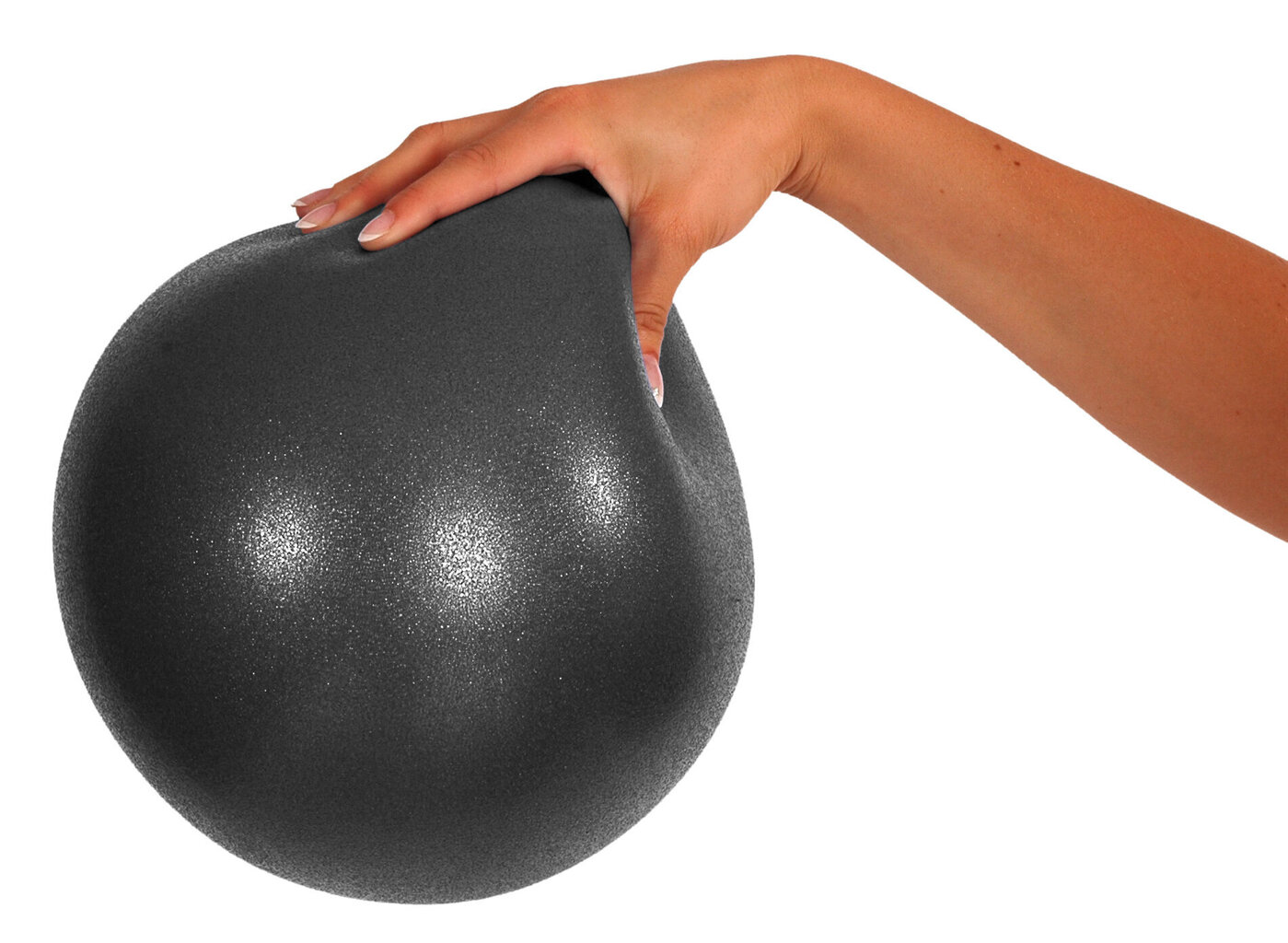 Pilatese pall Mambo Max Pilates Soft-Over-Ball, 18 cm, must цена и информация | Võimlemispallid | kaup24.ee