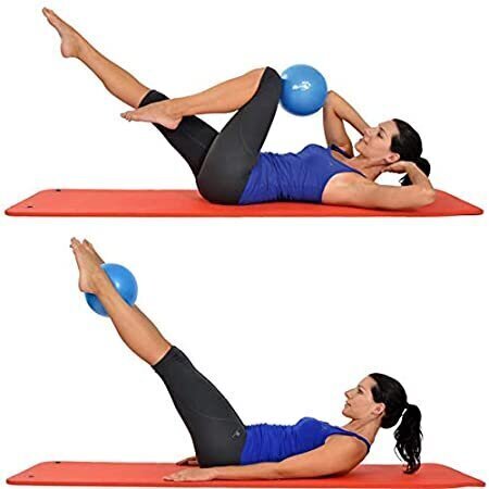 Pilatese pall Mambo Max Pilates Soft-Over-Ball, 18 cm, sinine цена и информация | Võimlemispallid | kaup24.ee