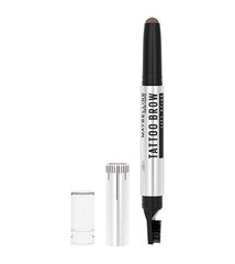 Kulmuvärv Maybelline Tattoo Brow Lift Stick, 10 g, 03 Medium Brown цена и информация | Карандаши, краска для бровей | kaup24.ee